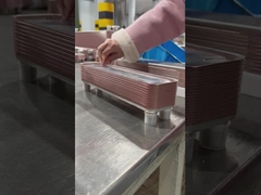 συγκολλημένος ανταλλάκτης θερμότητας πιάτων