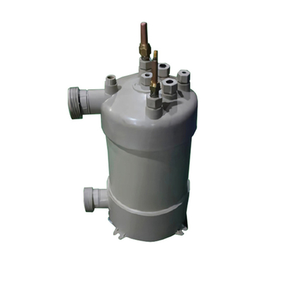 Ανταλλάκτης θερμότητας τύπου Titanium PVC Shell για συστήματα υψηλής ροής θαλάσσιου νερού για αντλία θερμότητας πισίνας